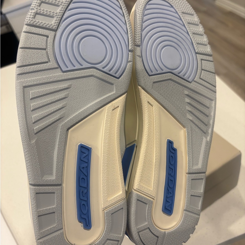 Jordan 3 Retro Summit White/Hydrogen Blue - Picture 6 of 8